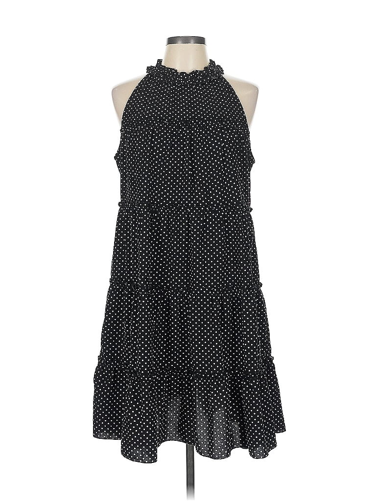Pre-owned Shein Casual Dress In Black