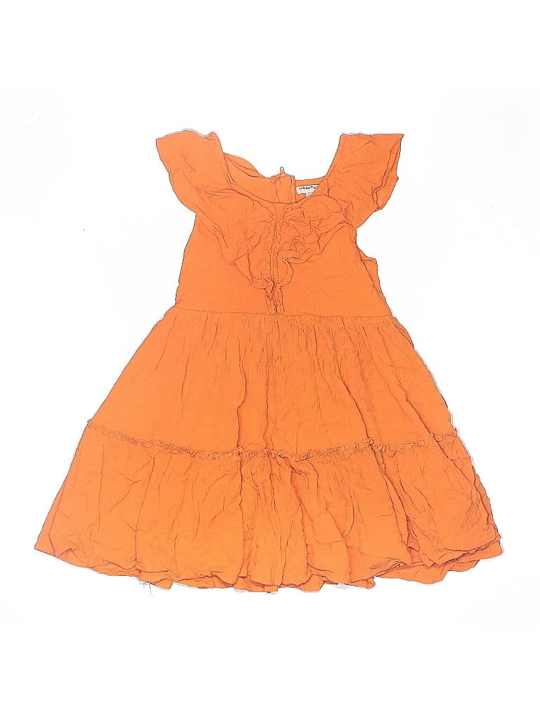 Pre-owned Habitual Kids' Dress In Orange