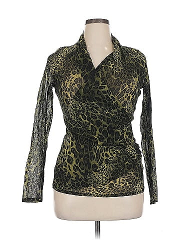 Karen Kane Long Sleeve Blouse (view 1)