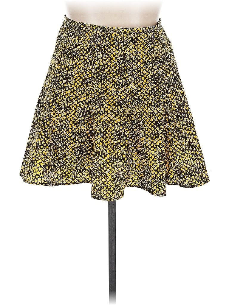 Pre-owned Michael Michael Kors Casual Skirt In Yellow