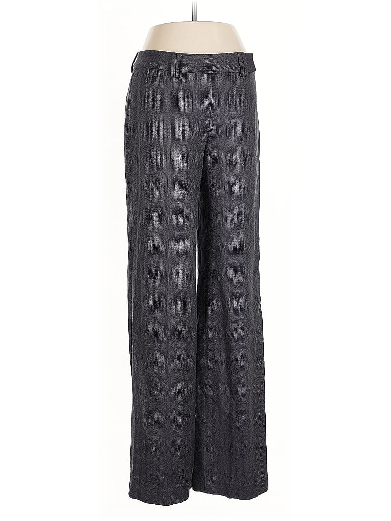 Pre-owned Ann Taylor Dress Pants In Gray