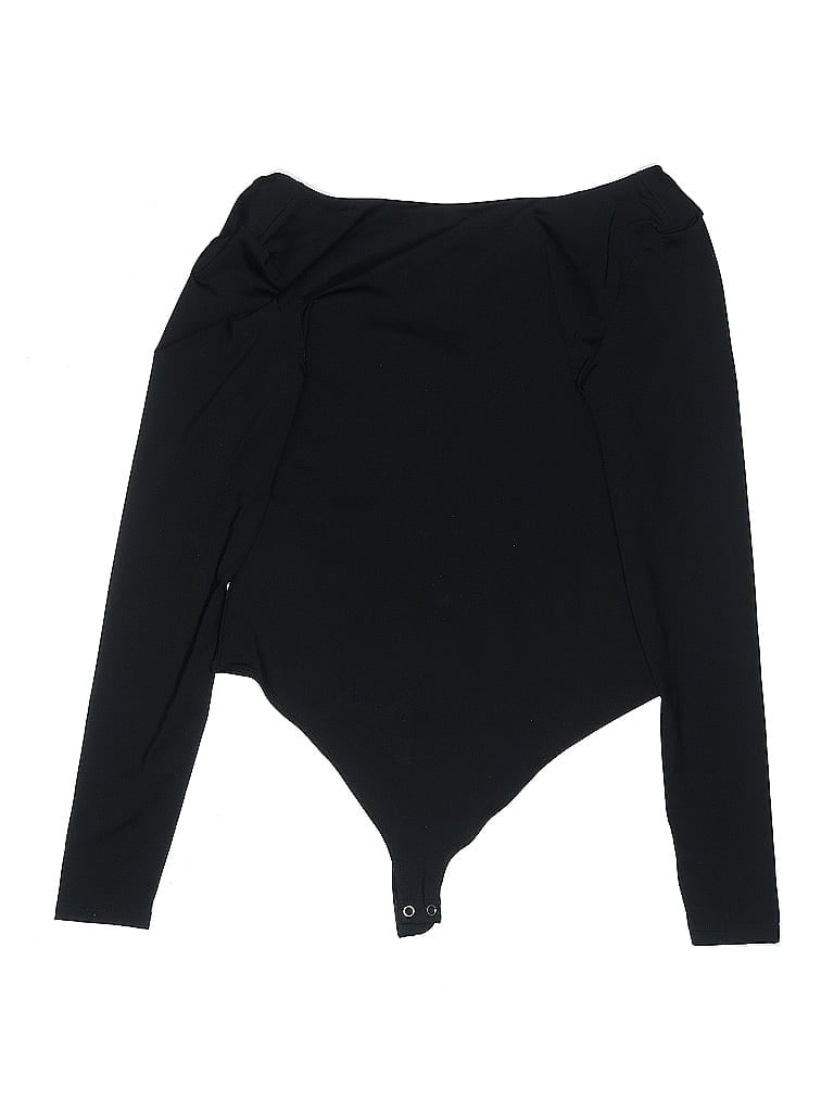 Pre-owned Second Skin Bodysuit In Black