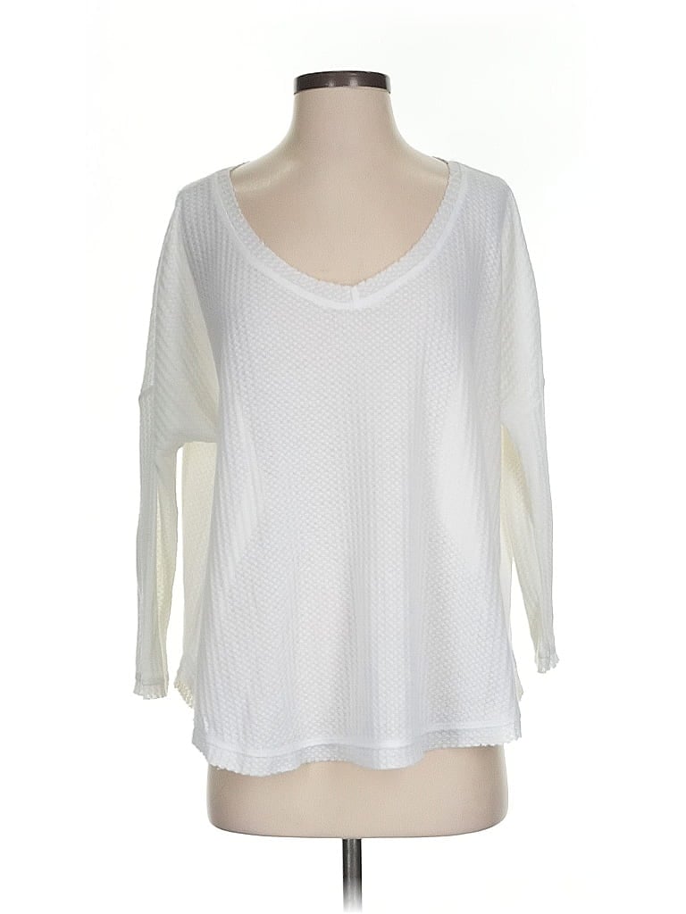 Click to view more detailed imagery on our partner's website Pre-owned Flawless 3/4 Sleeve T-shirt In White