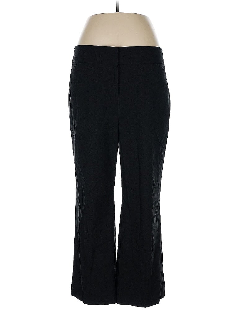 Pre-owned Ann Taylor Loft Outlet Dress Pants In Black