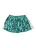 Justice 100% Polyester Stars Green Active Skirt Size 14 - photo 1