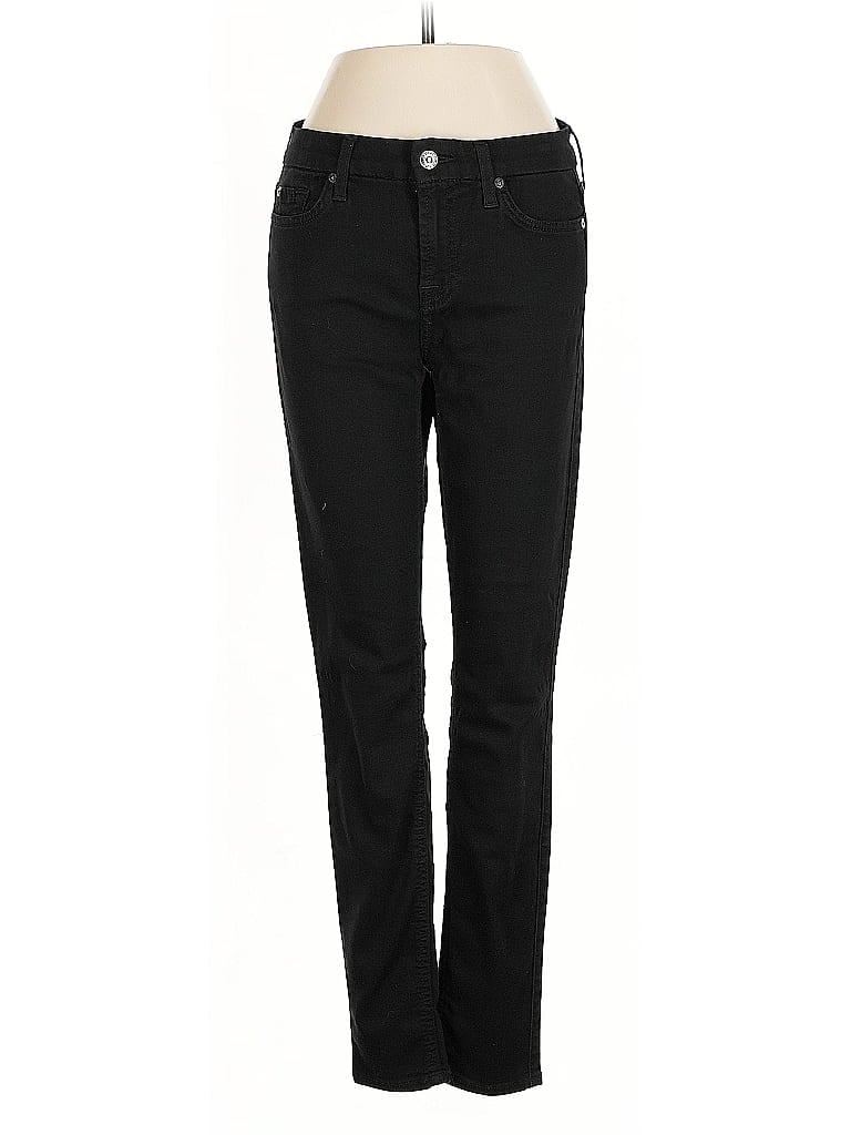 Pre-owned 7 For All Mankind Jeans In Black