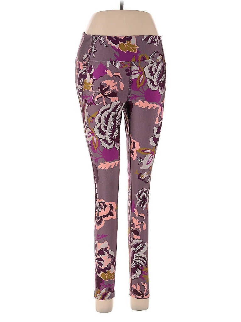 Pre-owned Maaji Yoga Pants In Purple