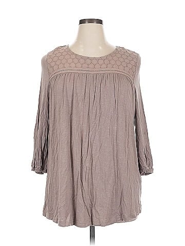 Suzanne Betro 3/4 Sleeve Blouse (view 1)