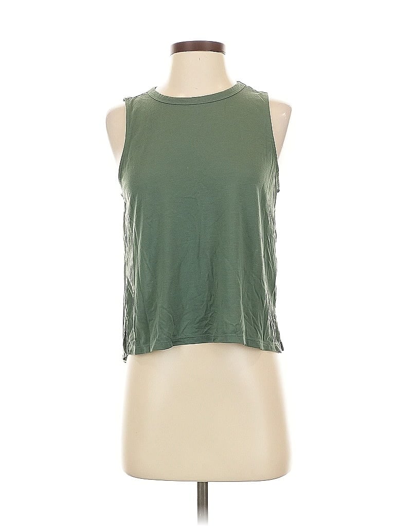 Pre-owned Active By Old Navy Sleeveless T-shirt In Green