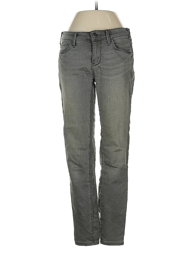 Pre-owned Pilcro And The Letterpress Jeans In Gray