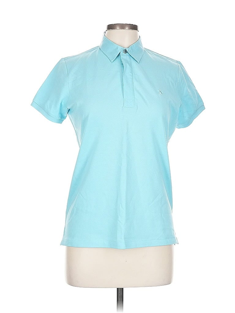Pre-owned Ralph Lauren Golf Short Sleeve Polo Shirt In Blue
