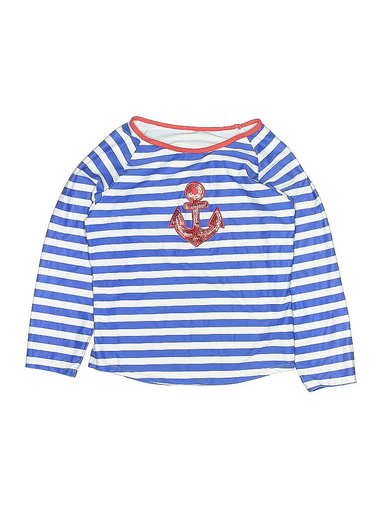 Pre-owned Vigoss Kids' Rash Guard In Blue