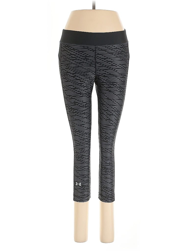 Pre-owned Under Armour Active Pants In Black