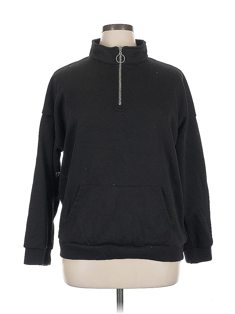 Pre-owned Assorted Brands Pullover Sweater In Black