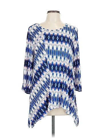 Zenergy by Chico's 3/4 Sleeve T-Shirt (view 1)