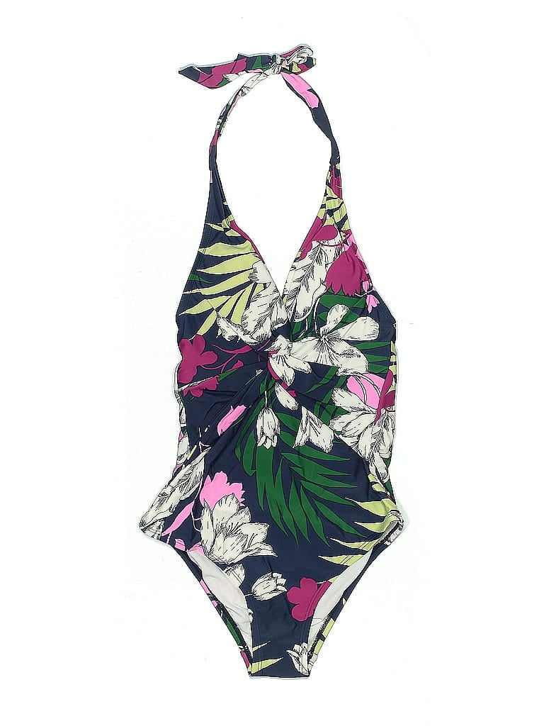 Pre-owned Kona Sol One Piece Swimsuit In Blue