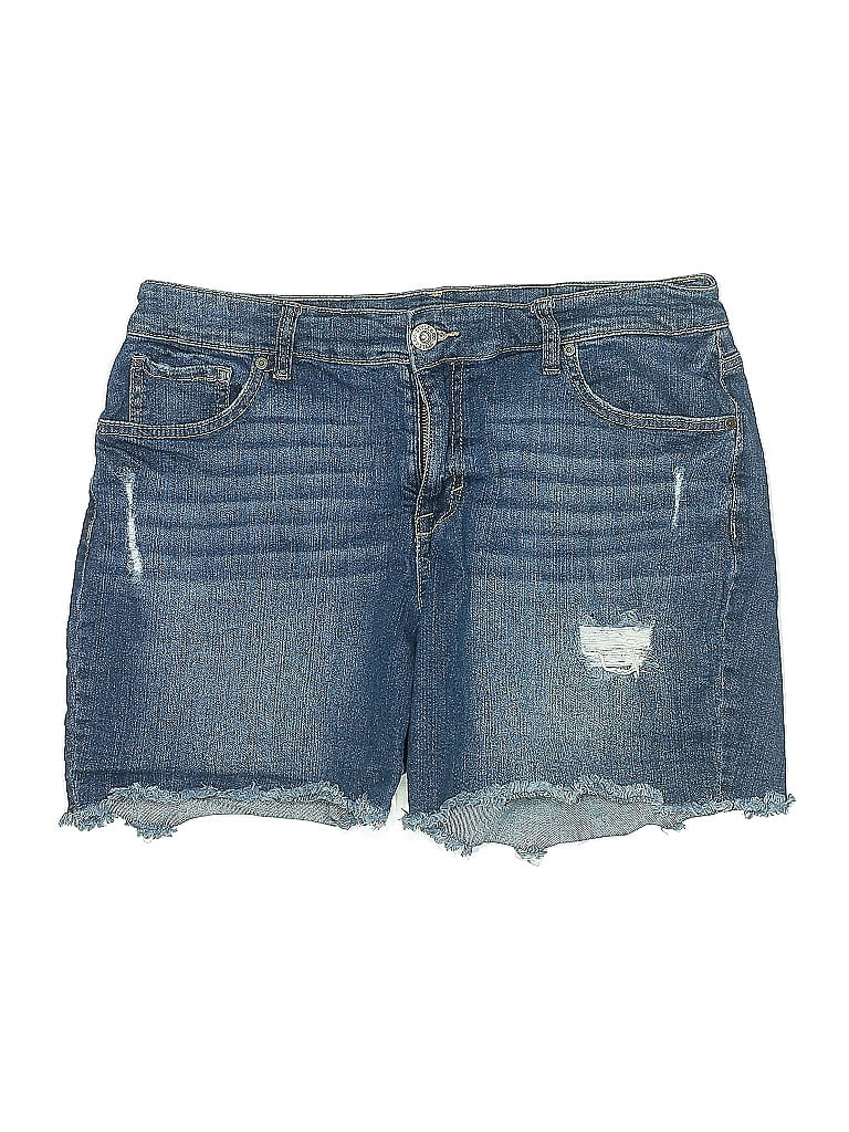 Pre-owned Style & Co Denim Shorts In Blue