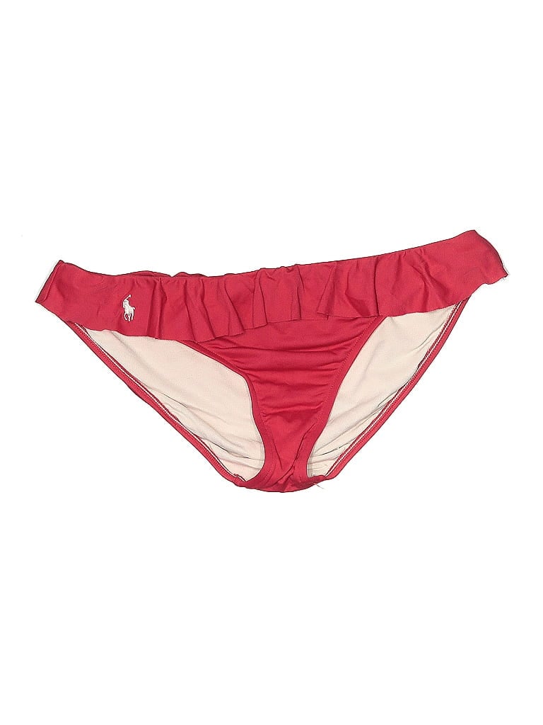 Pre-owned Ralph Lauren Swimsuit Bottoms In Red
