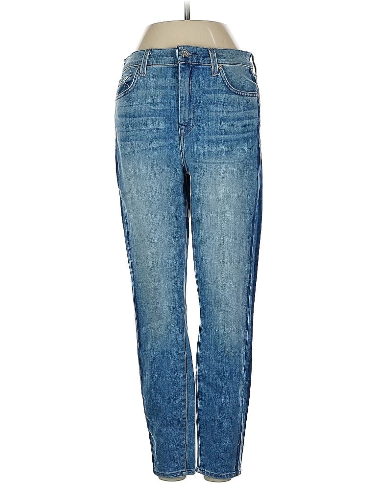 Pre-owned 7 For All Mankind Jeans In Blue