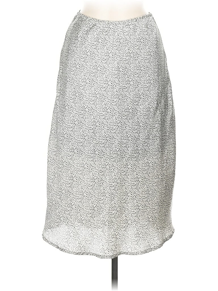 Pre-owned Sienna Sky Formal Skirt In Silver