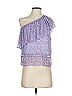 Saylor 100% Polyester Purple Sleeveless Blouse Size XS - photo 1