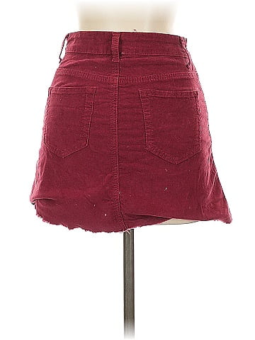 Blue Blush Denim Skirt (view 2)