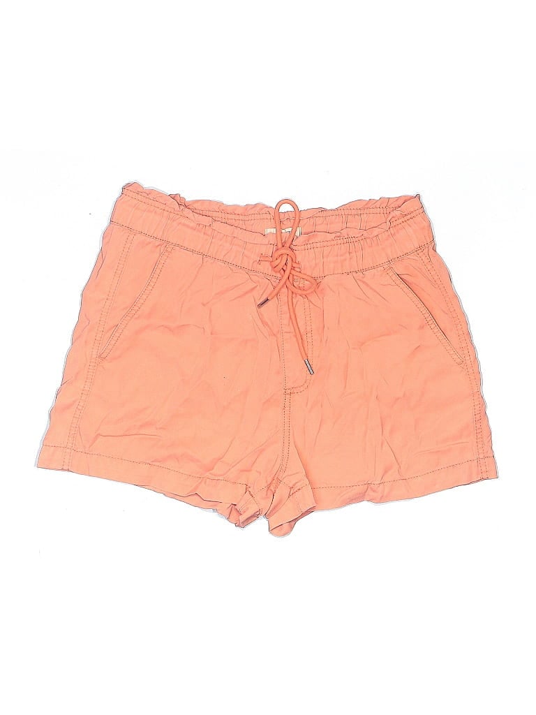 Pre-owned Ann Taylor Loft Shorts In Orange