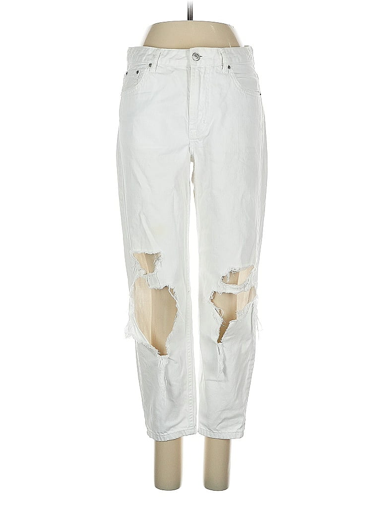Click to view more detailed imagery on our partner's website Pre-owned Topshop Jeans In White