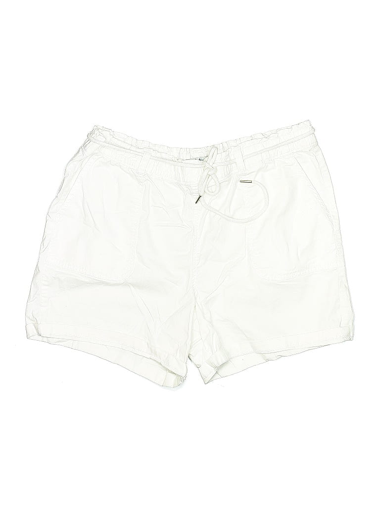 Pre-owned Croft & Barrow Shorts In White