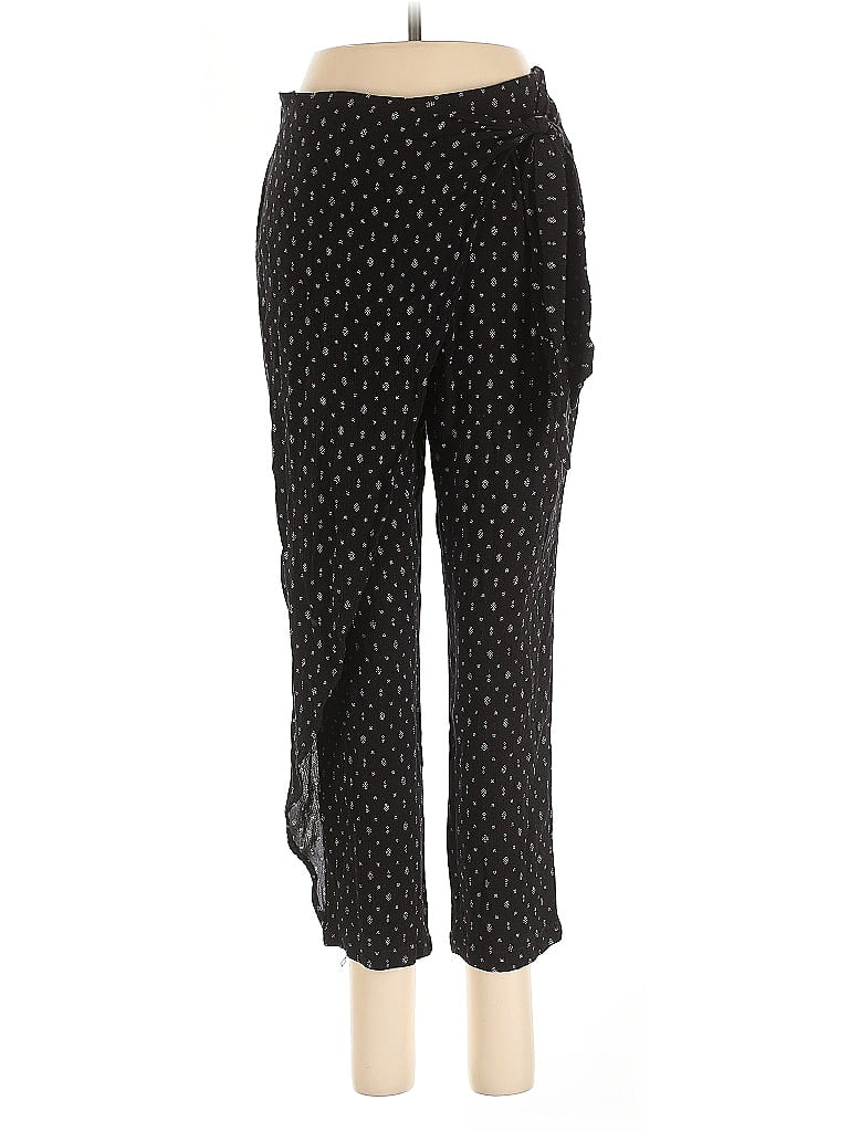 Pre-owned Aqua Casual Pants In Black