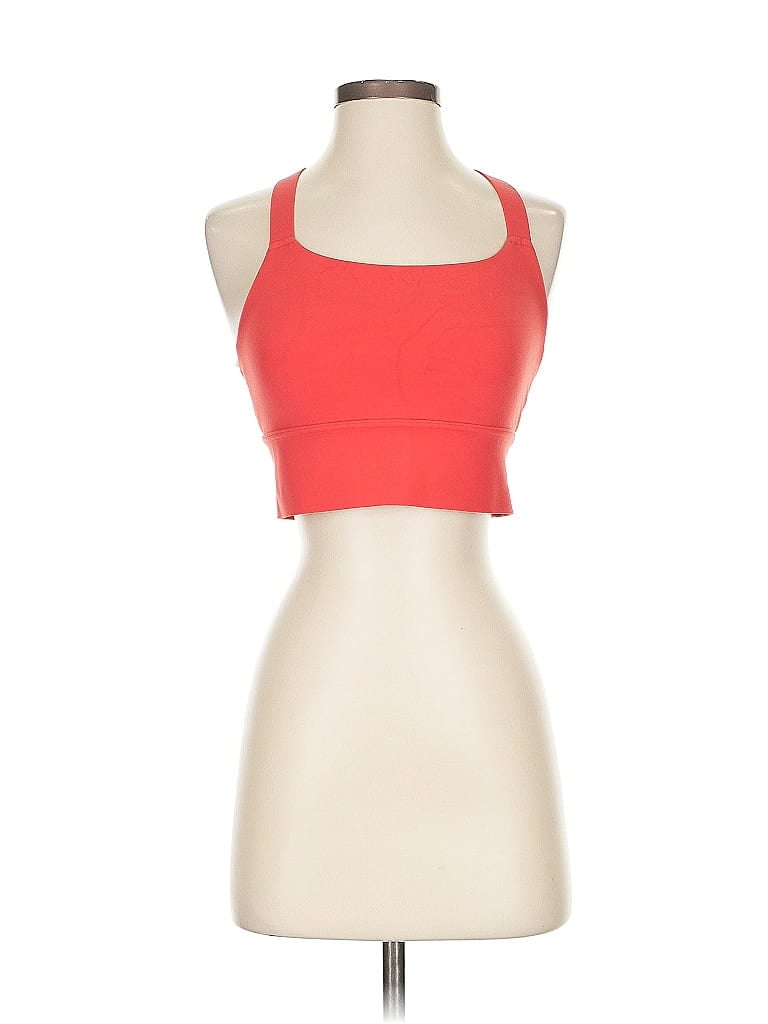 Click to view more detailed imagery on our partner's website Pre-owned Athleta Tank Top Red Halter Neckline Tops