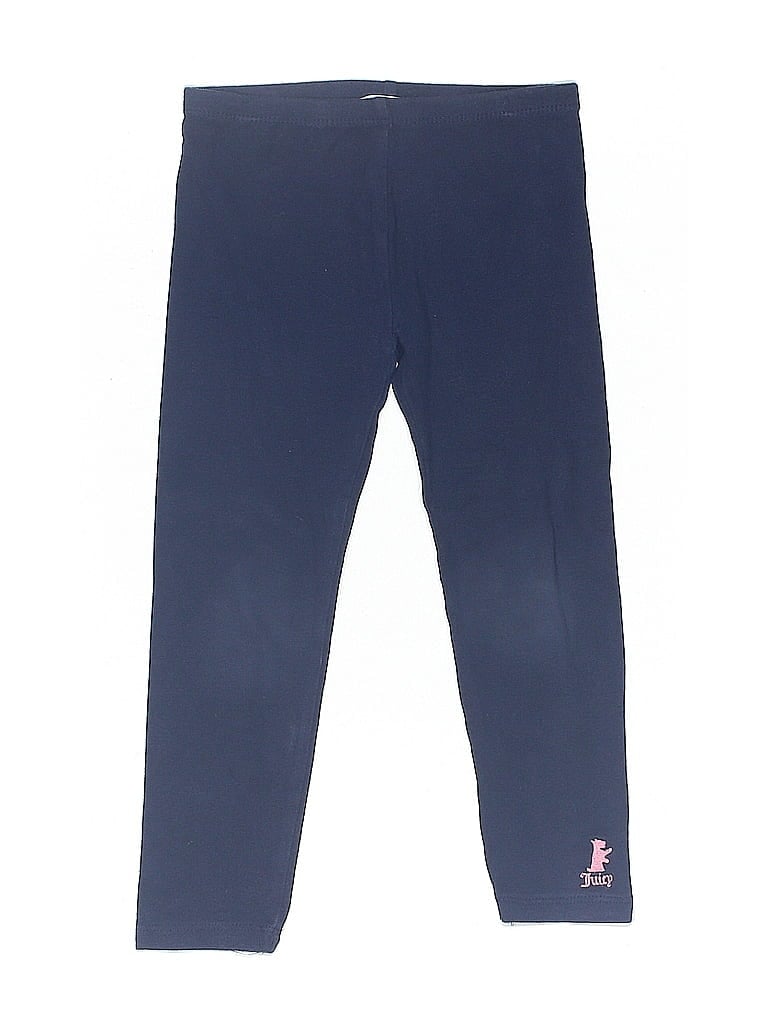 Pre-owned Juicy Couture Kids' Active Pants In Blue