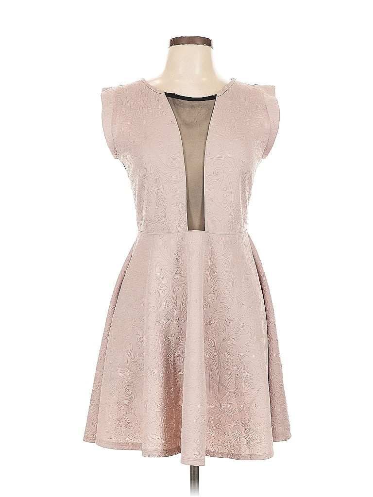 TIMING Pre-owned Cocktail Dress In Brown