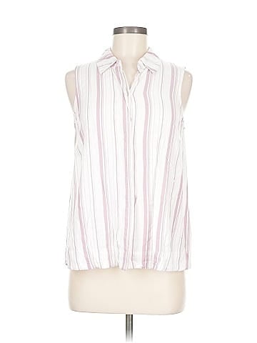 Cupio Sleeveless Button-Down Shirt (view 1)