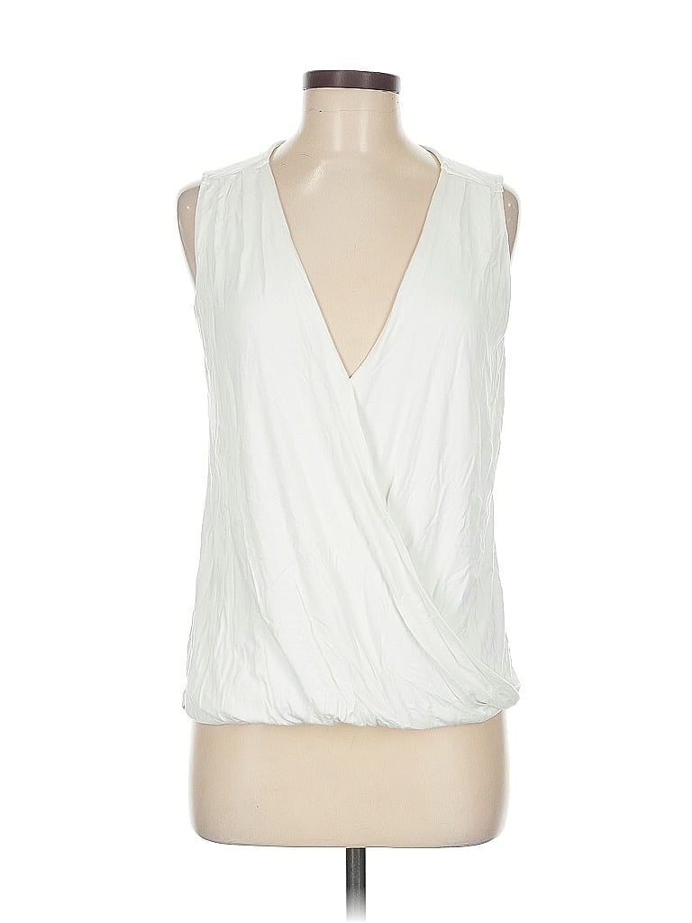 ASSORTED BRANDS Pre-owned Sleeveless Blouse In White