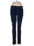 7 For All Mankind Solid Blue Jeans Size 30 waist - photo 1