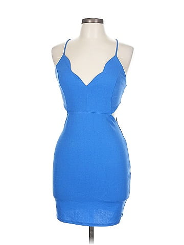 Blue Blush Cocktail Dress (view 1)