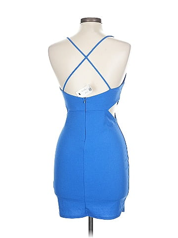 Blue Blush Cocktail Dress (view 2)