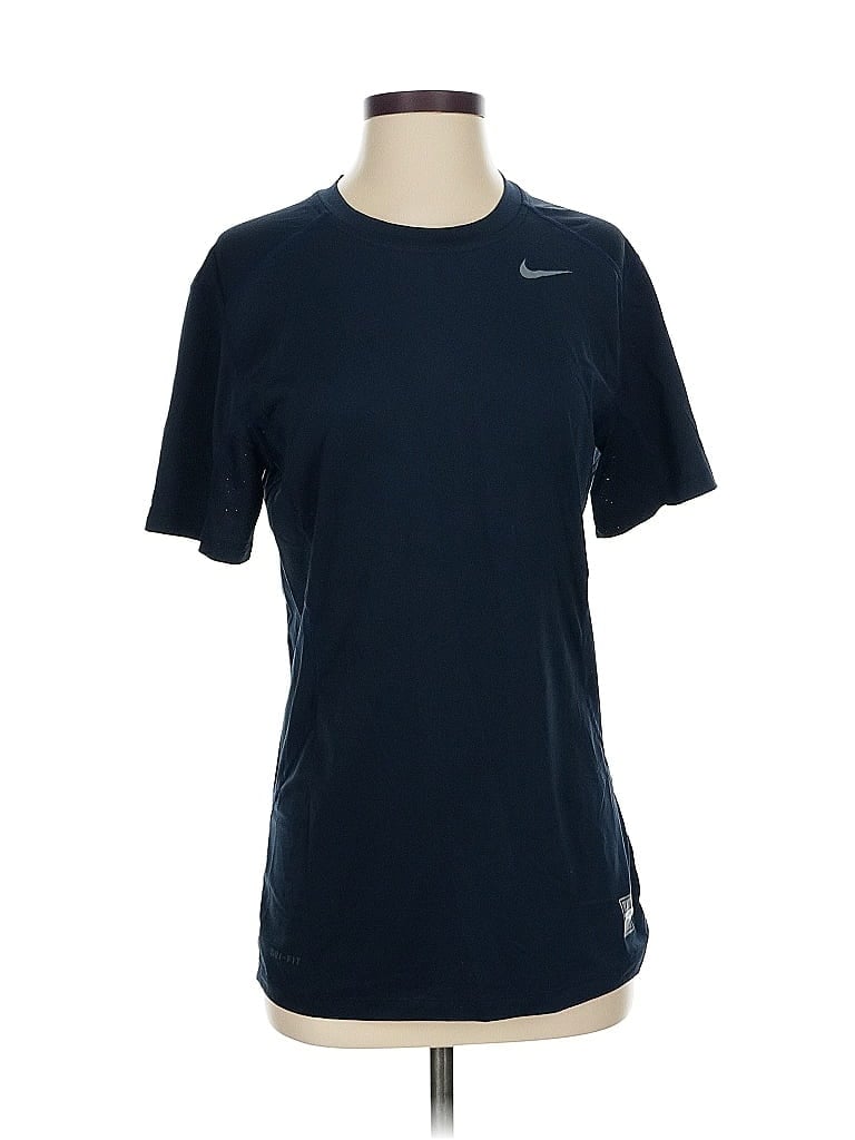 Pre-owned Nike Active T-shirt In Blue