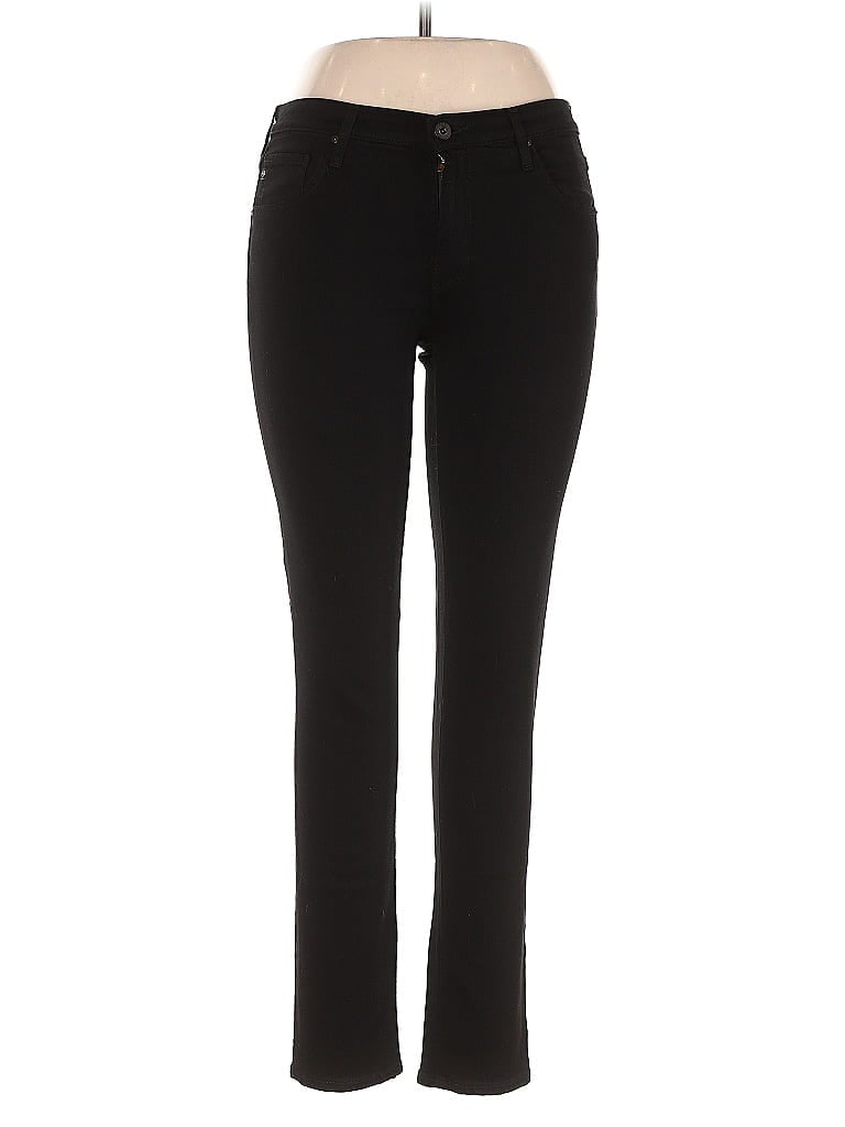 Pre-owned Adriano Goldschmied Jeggings In Black