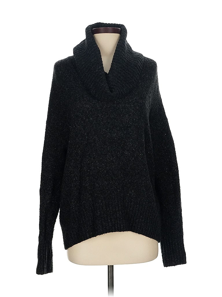 Pre-owned Michael Michael Kors Turtleneck Sweater In Black
