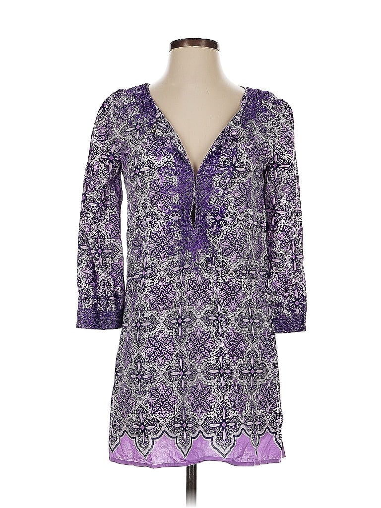 Click to view more detailed imagery on our partner's website Pre-owned Calypso St Barth Kimono In Purple