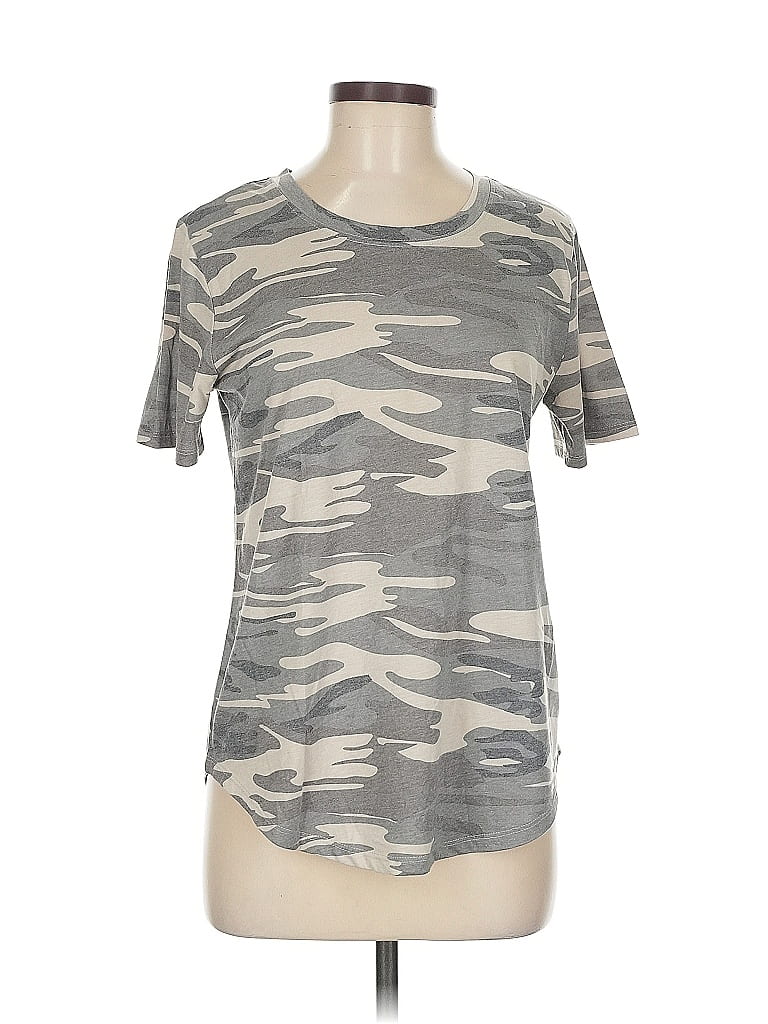 COLD CRUSH Pre-owned Short Sleeve T-shirt In Gray