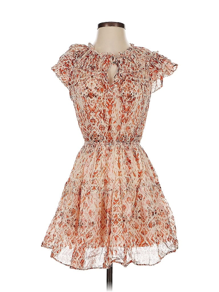 Pre-owned Olivaceous Cocktail Dress In Orange