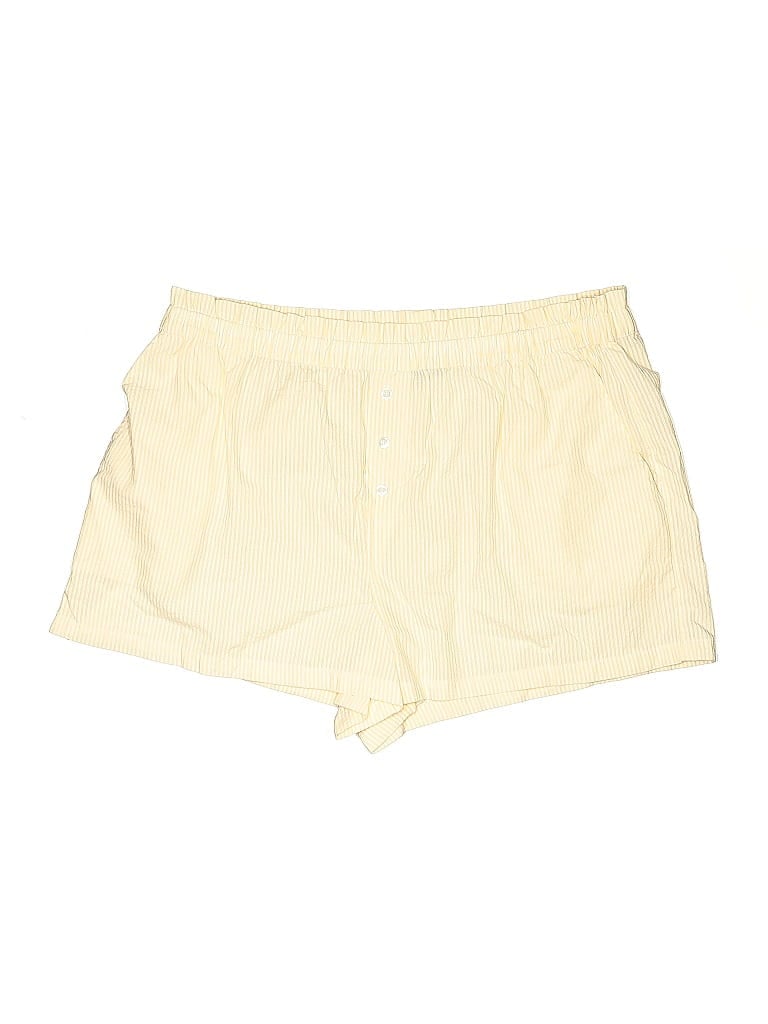 Pre-owned Ann Taylor Loft Shorts In Yellow