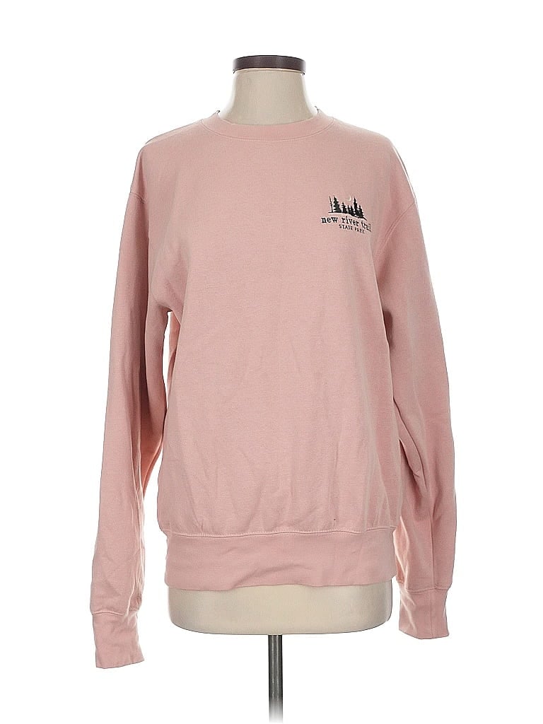Pre-owned Blue 84 Sweatshirt In Pink