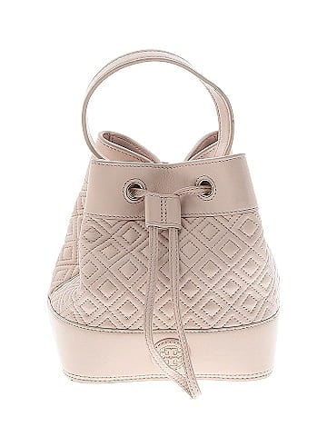 Tory Burch Leather Bucket Bag (view 1)