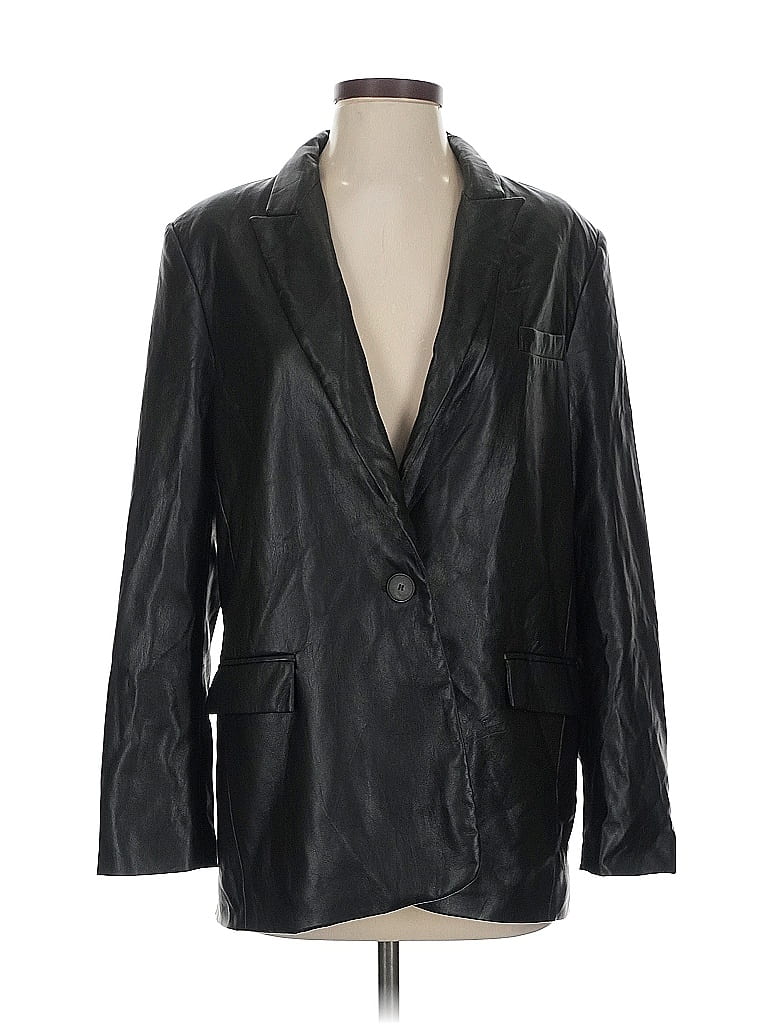 Click to view more detailed imagery on our partner's website Pre-owned Zara Blazer Jacket In Black