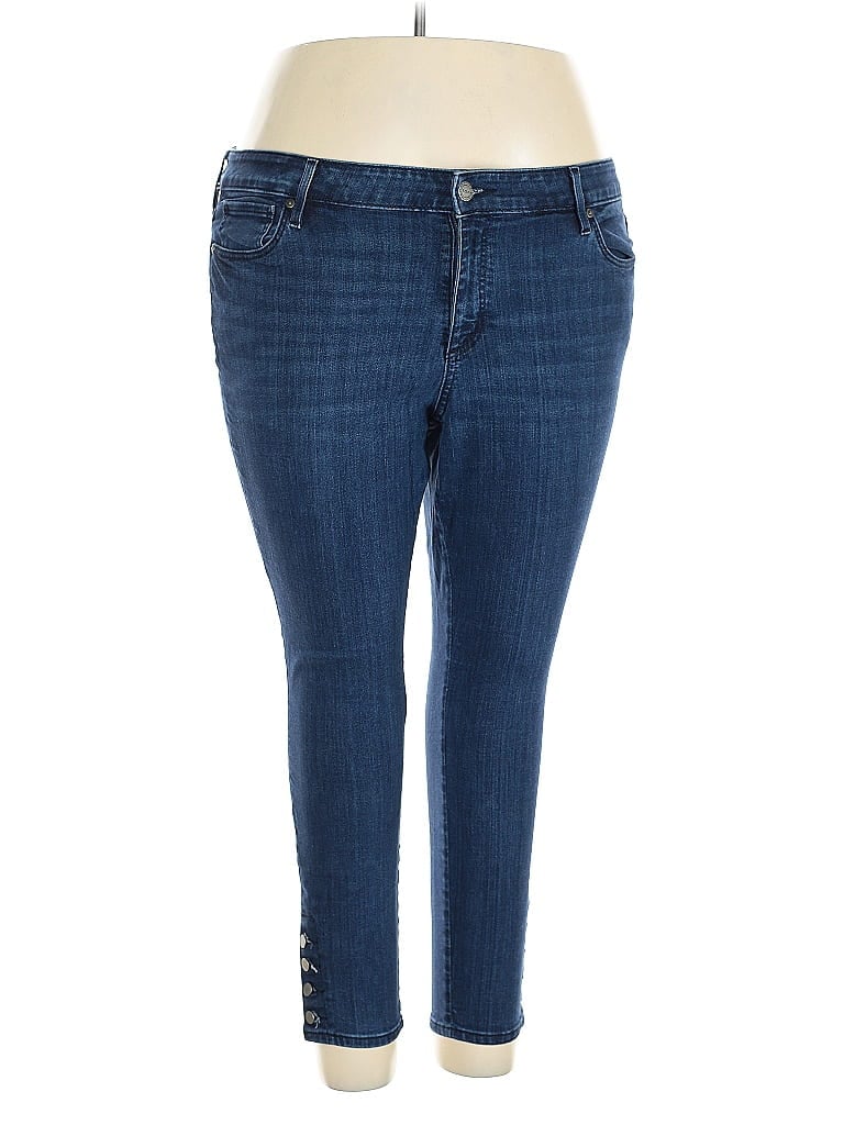Pre-owned Ann Taylor Loft Jeans In Blue