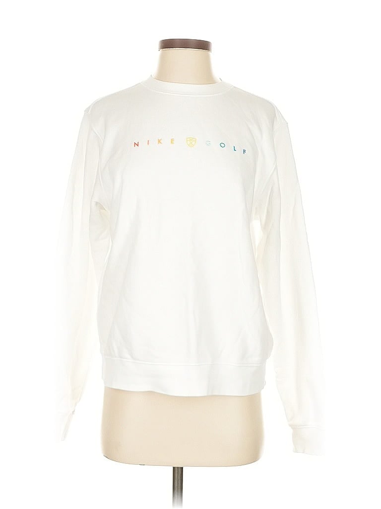 Pre-owned Nike Sweatshirt In White